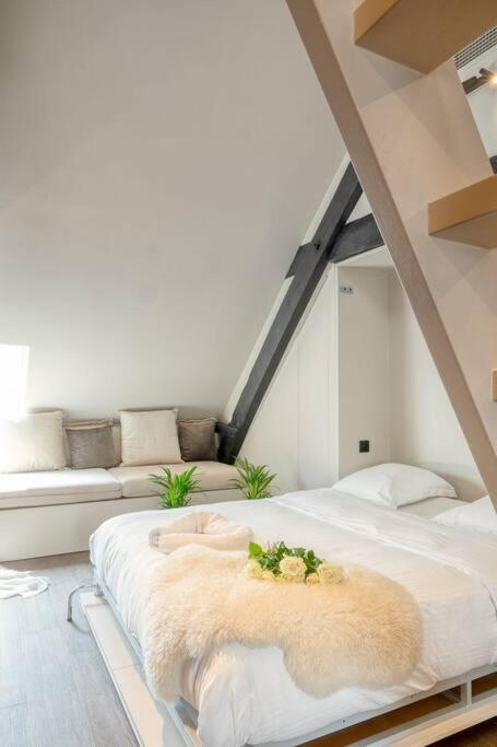 Charming Attic Retreat In Historic Center Appartement *